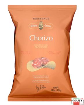 Картофельные чипсы Премиум со вкусом колбасок Чоризо и оливковым маслом без глютена 125 гр.Rubio